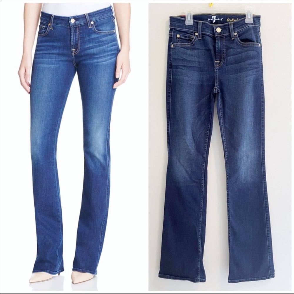 7 For All Mankind Kimmie High Rise Bootcut Jeans in
Duchess Size 25 x 32